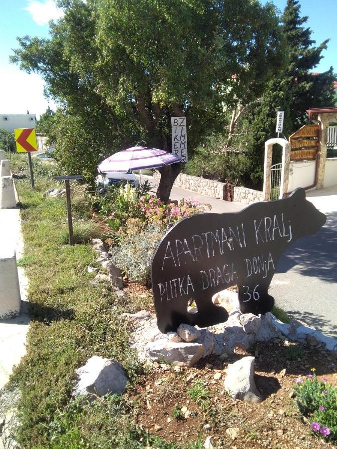Apartmani Kralj Plitka Draga Bagian luar foto
